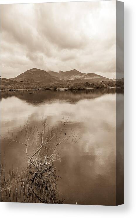 Killarney Canvas Print featuring the photograph Mountains of Killarney NP by W Chris Fooshee
