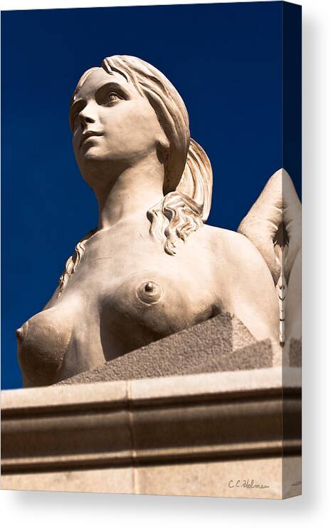 Christopher Holmes Photography Canvas Print featuring the photograph Mythical Beauty by Christopher Holmes