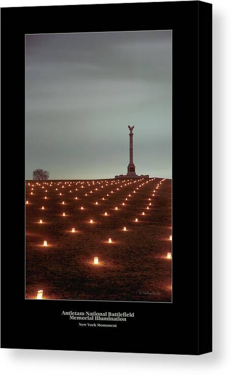 Monument Canvas Print featuring the photograph New York Monument 07 by Judi Quelland