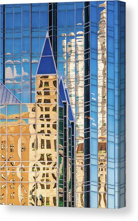 North America Canvas Print featuring the photograph On Reflection by Neil Shapiro