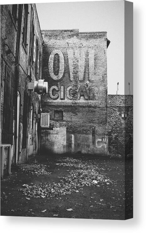 Owl Cigar Canvas Print featuring the photograph Owl Cigar- Walla Walla Photography by Linda Woods by Linda Woods