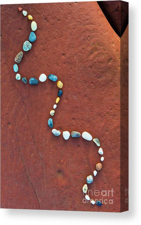 Pebbles Canvas Print featuring the photograph Pebbled by Tim Gainey