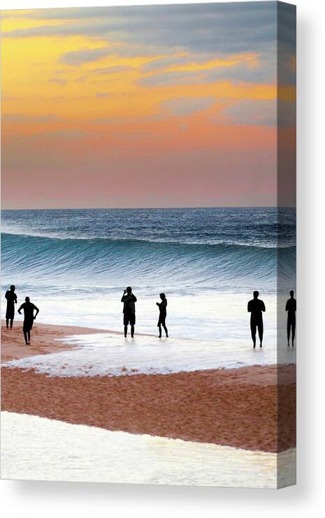 Sunset Canvas Print featuring the photograph Pipe Dream - part 3 of 3 by Sean Davey