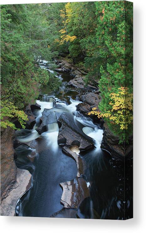  Canvas Print featuring the photograph Presque Isle by Paul Schultz