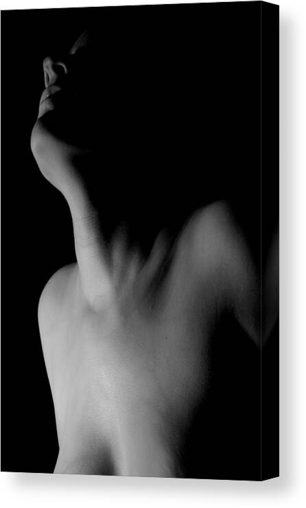 Nude Canvas Print featuring the photograph Rising by Joe Kozlowski