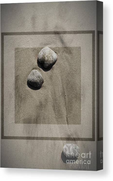 Rocks Canvas Print featuring the photograph Rocks 3 by Patty Vicknair