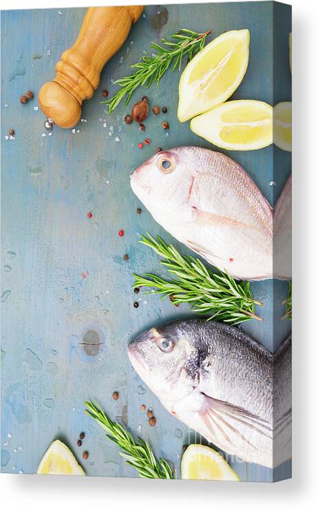 Fish Canvas Print featuring the photograph Sea Fish by Anastasy Yarmolovich