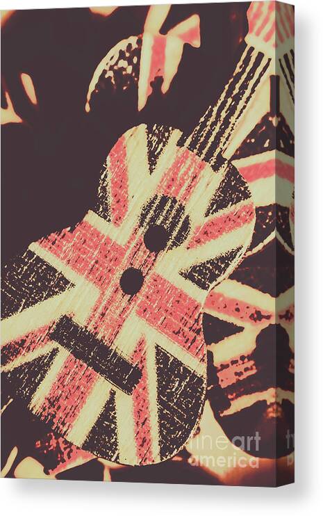 Britpop Canvas Print featuring the photograph Second British Invasion by Jorgo Photography