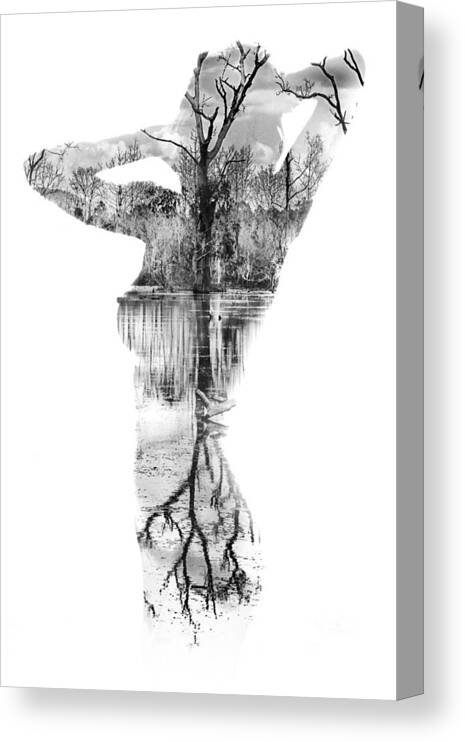 Exposure Canvas Print featuring the photograph Skin Deep by Stelios Kleanthous