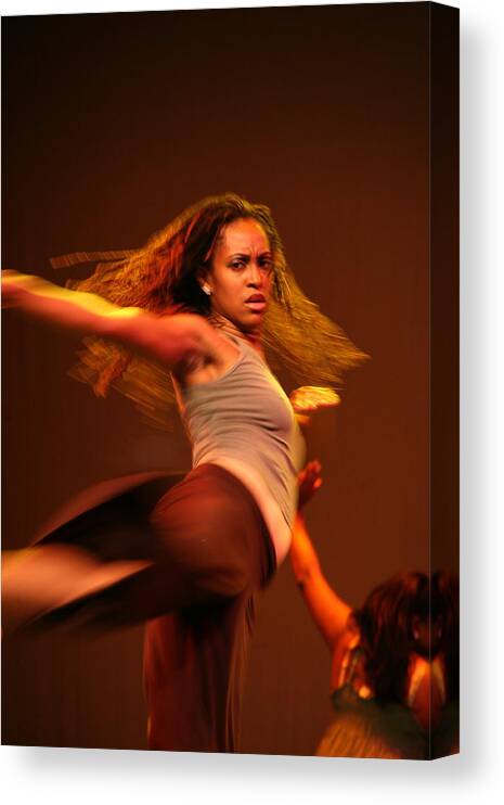 Dancer Canvas Print featuring the photograph Solace Dancer 3 by Emery Graham