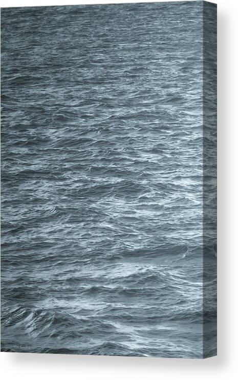 Ocean Canvas Print featuring the photograph Solacium by Wim Lanclus
