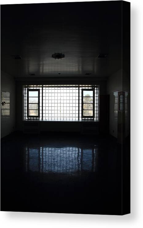 Window Canvas Print featuring the photograph Sterile by Kreddible Trout
