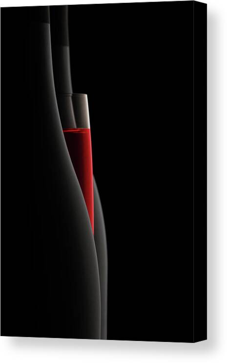 Wine Canvas Print featuring the photograph Sultry by Tom Mc Nemar