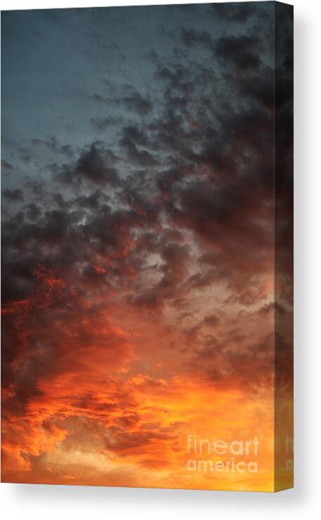 Prints Canvas Print featuring the photograph Sunday Morning Sunrise by Barbara Donovan