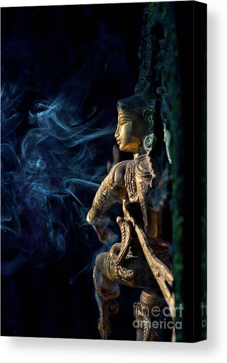 Shiva Canvas Print featuring the photograph Temple Nataraja by Tim Gainey