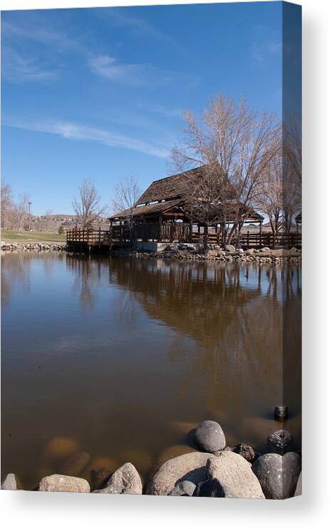 Rancho San Rafael Park Canvas Print featuring the photograph The Old Ranch by Kristy Urain