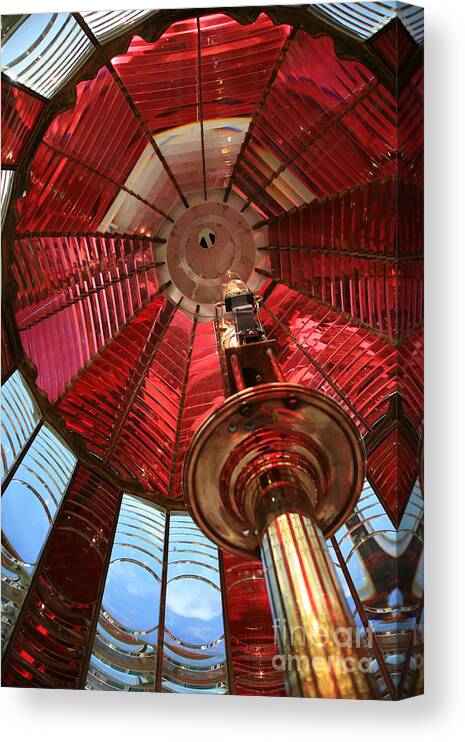 Lens Canvas Print featuring the photograph The Top by Timothy Johnson