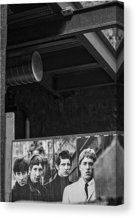 The Who Canvas Print featuring the photograph The Who by Bob Estremera