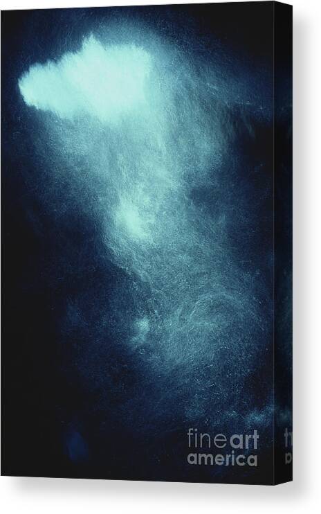 Sea Cave Canvas Print featuring the photograph Underwater Cave by Louisa Preston