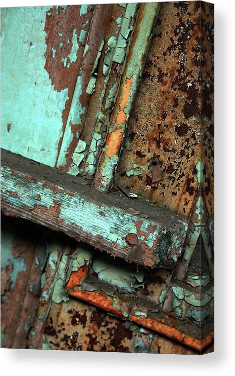 In Focus Canvas Print featuring the photograph Urban Abstract by Joanne Coyle