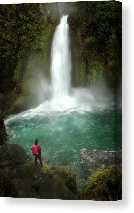 Adventure Canvas Print featuring the photograph Views from Below by Nicki Frates