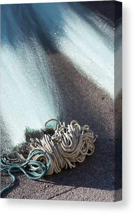 Rope Canvas Print featuring the photograph Vision of Rope 2 by Jean Gill