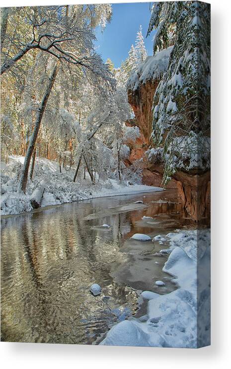 Westfork Trail Canvas Print featuring the photograph Westfork's Beauty by Tom Kelly
