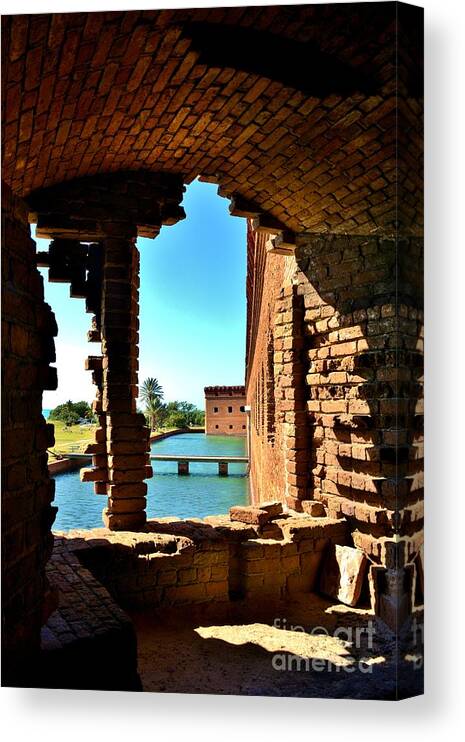 Windows Canvas Print featuring the photograph Windows to the Past by Lisa Renee Ludlum