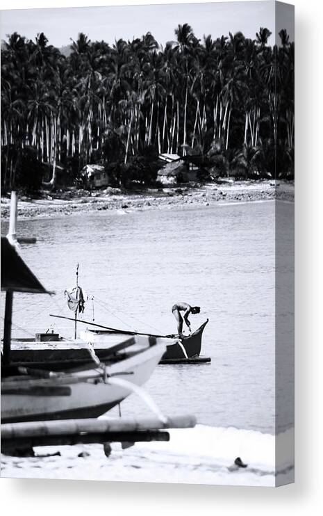 Asia Canvas Print featuring the photograph Yep She's Ready To Go by Jez C Self