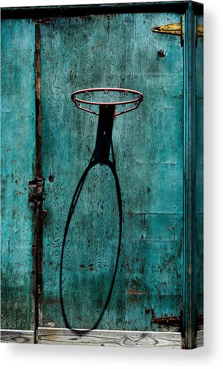 Cambridge Canvas Print featuring the photograph Half-court #1 by John Hoey