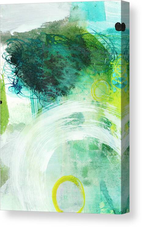 Abstract Canvas Print featuring the painting Take Off Iv #1 by Jodi Fuchs