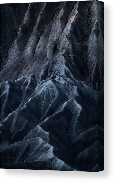 Utah Canvas Print featuring the photograph Utah Moonscape #2 by Larry Marshall