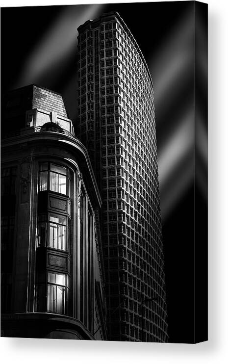 Architecture Canvas Print featuring the photograph Architecture #2 by Luigi Greco
