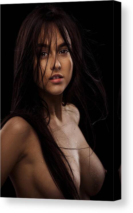 Sensual Canvas Print featuring the photograph Sensual Beauty by Martin Krystynek