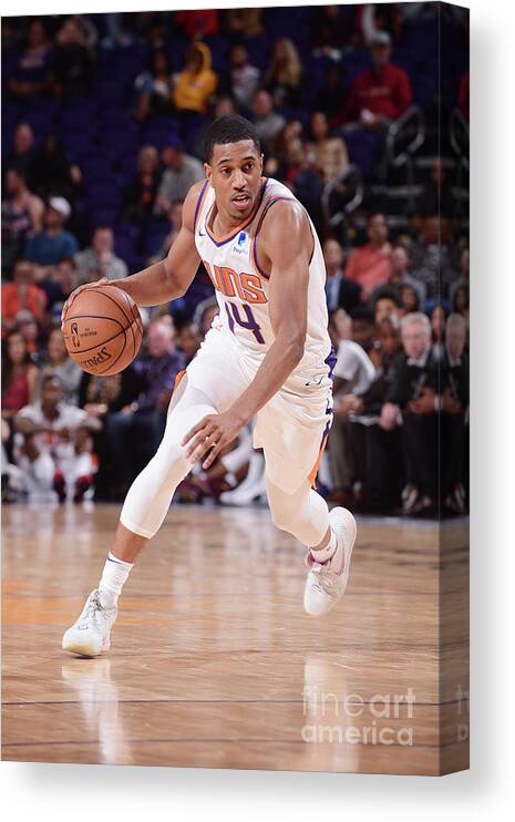Nba Pro Basketball Canvas Print featuring the photograph Sacramento Kings V Phoenix Suns by Michael Gonzales