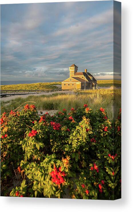 Estock Canvas Print featuring the digital art Usa, New England, Cape Cod #4 by Guido Cozzi