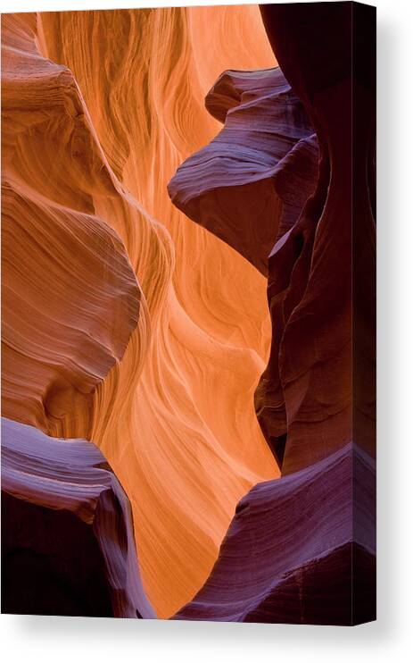 Tranquility Canvas Print featuring the photograph Lower Antelope Slot Canyon, Page Arizona #5 by Russell Burden