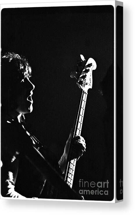 Concert Canvas Print featuring the photograph Mark Sullivan 70s Rock Archive #75 by Mark Sullivan