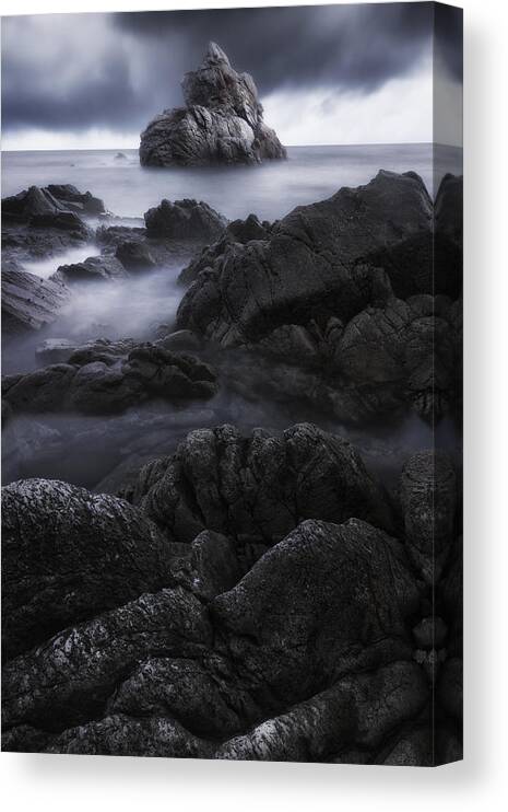 Dark Canvas Print featuring the photograph A Bad Feeling by Anto Camacho