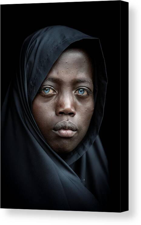 Ari Canvas Print featuring the photograph Abushe by Trevor Cole