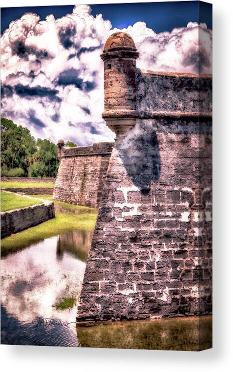 St. Augustine Canvas Print featuring the photograph After the Rains by Joseph Desiderio