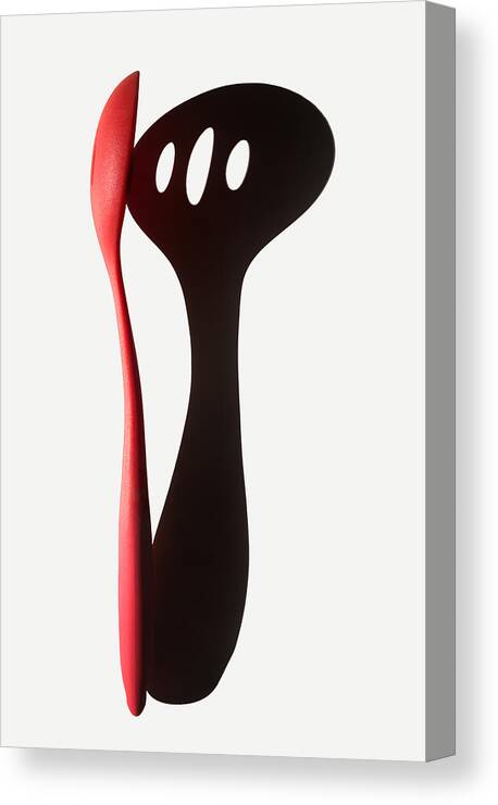 Spoon Canvas Print featuring the photograph Alien by Jacqueline Hammer