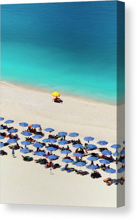 Water's Edge Canvas Print featuring the photograph Be Special by Elias Kordelakos Photography