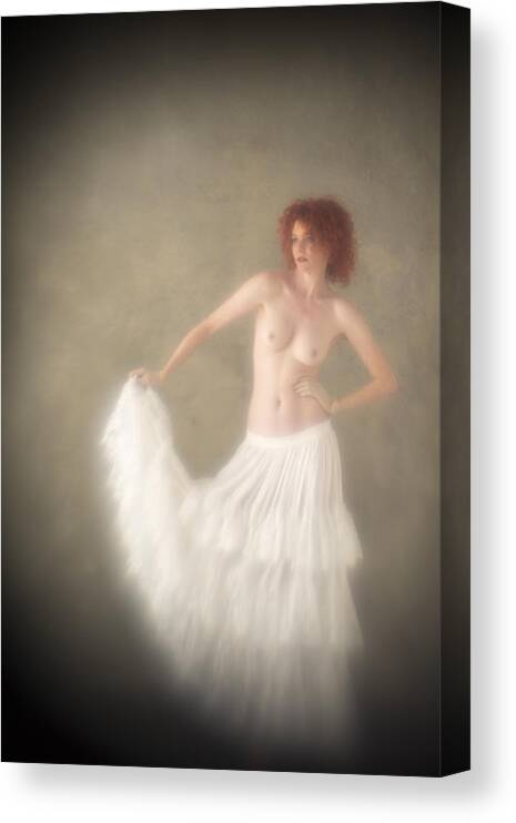 Mel Canvas Print featuring the photograph Beautiful Donna by Mel Brackstone