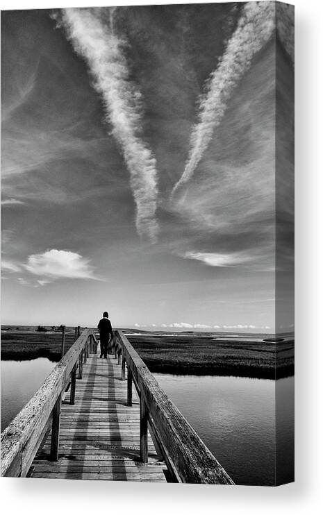 Boardwalk Canvas Print featuring the photograph Boardwalk Boogie by Frank Winters