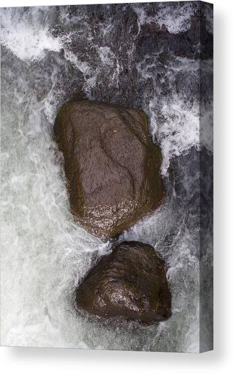 Boulder Rush Canvas Print featuring the photograph Boulder Rush by Dylan Punke
