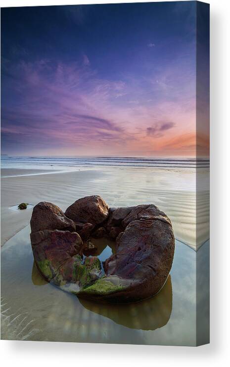 Tranquility Canvas Print featuring the photograph Broken by Vicki Mar Photography