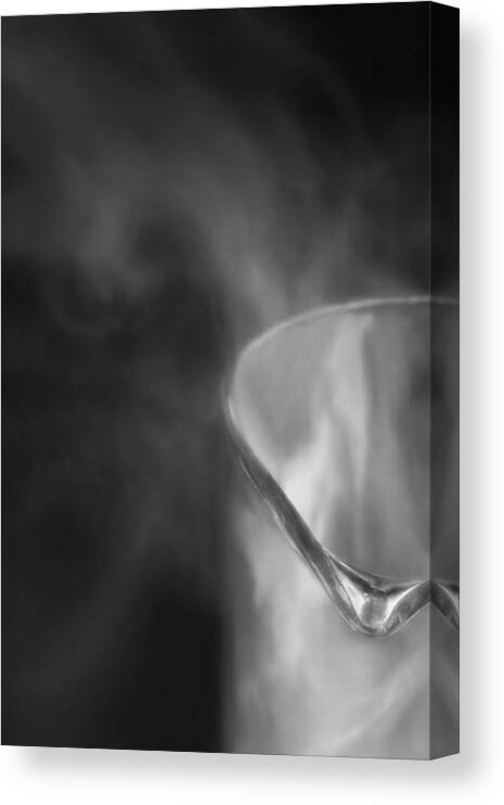 Abstract Canvas Print featuring the photograph Clear by Ileana Bosogea-tudor