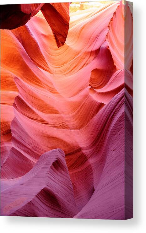 Shapes Canvas Print featuring the photograph Drapery by Massimo Felici