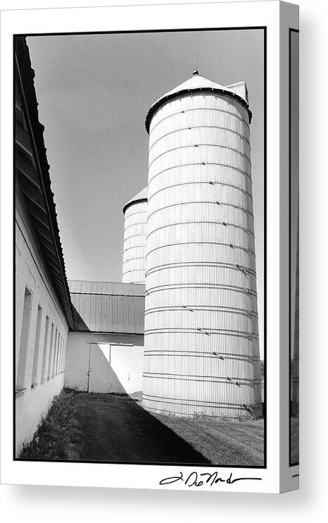 Photography Canvas Print featuring the photograph Farm Life IIi by Laura Denardo